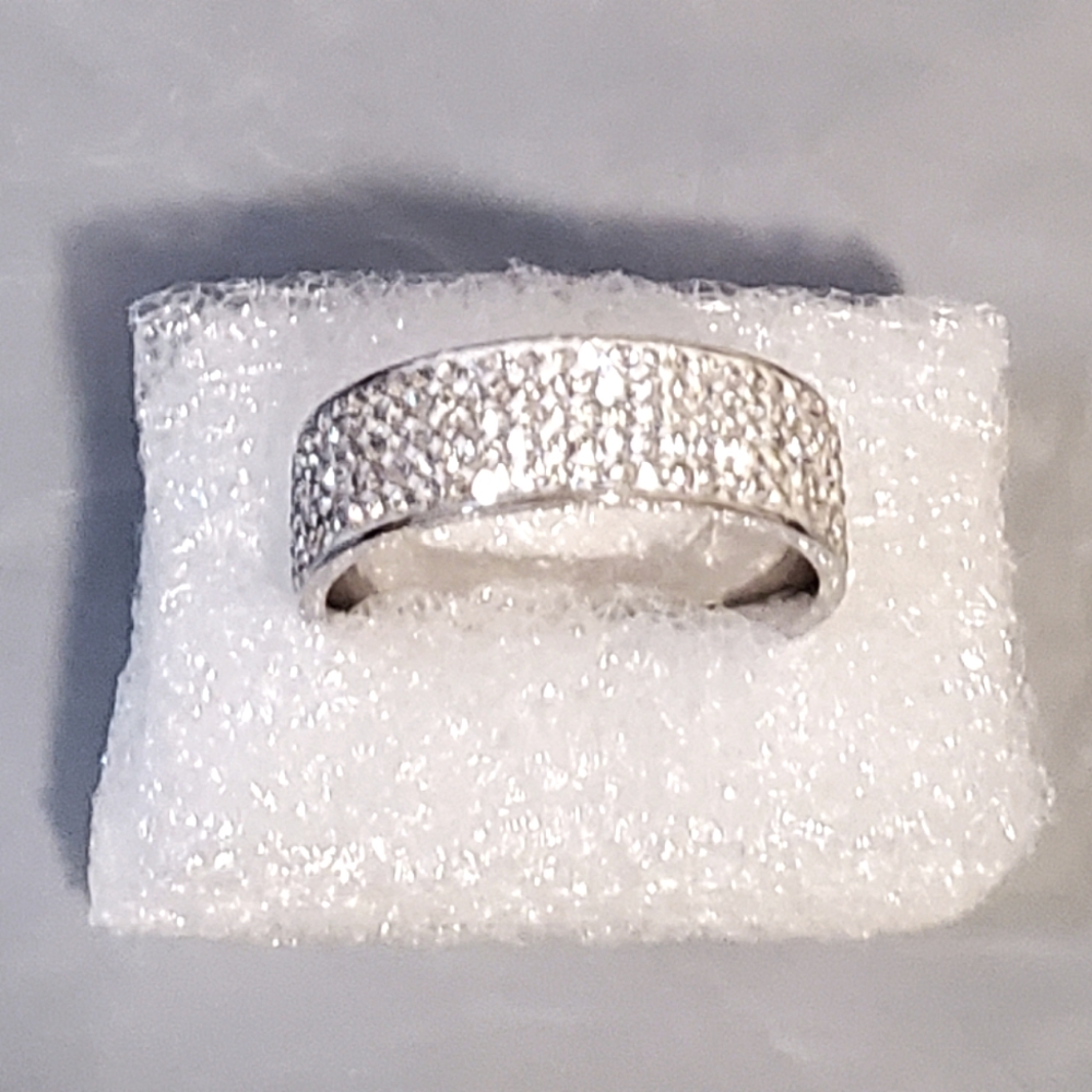 Sparkling Sliver Band